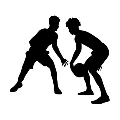 Basketball Player Silhouette