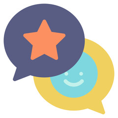 feedback flat icon