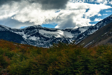 Mountains and nature in autumn