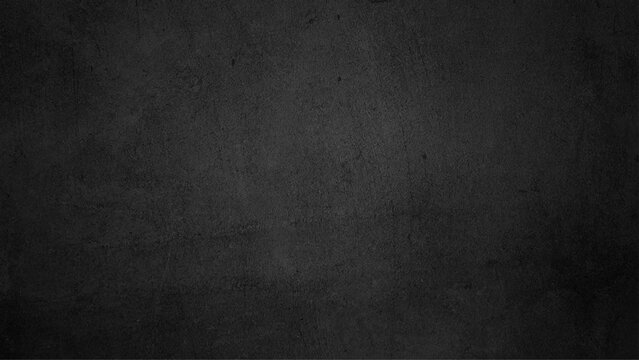 Texture of dark gray concrete wall, Texture of a grungy black concrete wall as background. Closeup of dark grunge textured background. Vector texture