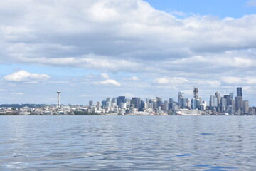 Naklejka premium Seattle Skyline