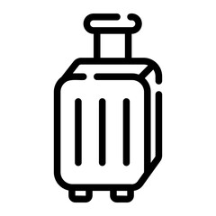 suitcase Line Icon