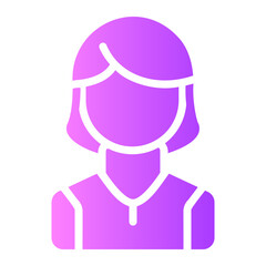 mothers day Gradient icon