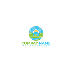 vector logo design illustration of agriculture business, tractor farm, soil farm, crop field, pasture, milk, barn, Emblem, Design Concept, Creative Symbol, Icon.