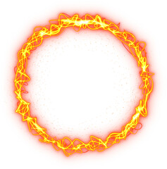 circular portal with transparent background