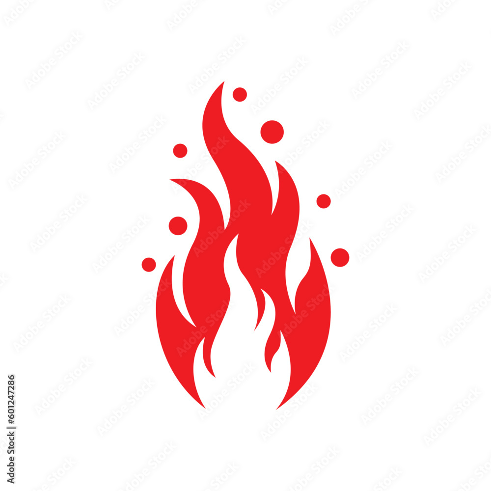 Canvas Prints Fire logo images