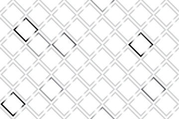 Texture geometric Square seamless pattern. Abstract Squareon  white background pattern. Simple elements vector of design for creation wallpaper background cover banner of more difficult ideas.
