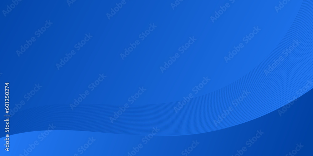 Aufkleber modern simple blue wave gradient vector background for business