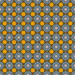 Seamless Print Interior Backdrop Floret Culture Carpet Template Modern Digital Fashion Classic Wallpaper Cover Fabric Textile Art Vintage Decorative Texture Graphic Retro Design Pattern.