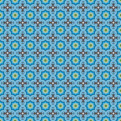 Seamless Print Interior Backdrop Floret Culture Carpet Template Modern Digital Fashion Classic Wallpaper Cover Fabric Textile Art Vintage Decorative Texture Graphic Retro Design Pattern.