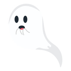 Halloween Ghost Illustration 09