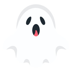 Halloween Ghost Illustration 05