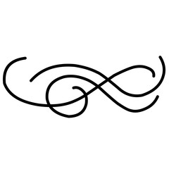 Swirling Lines Aesthetic Decoration