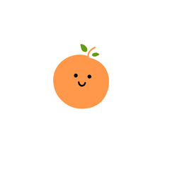 funny orange cartoon
