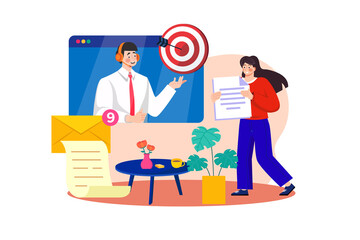 Employers schedule in-person or virtual interviews with qualified candidates.