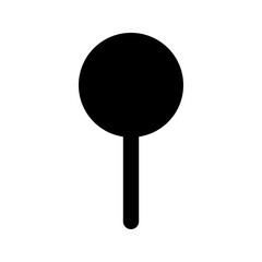 pin glyph icon