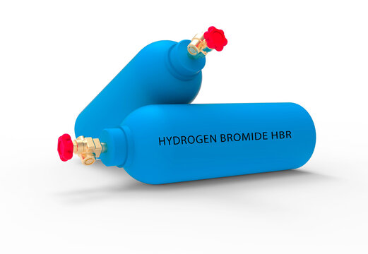 Hydrogen bromide is a colorless gas that is used as a reducing agent