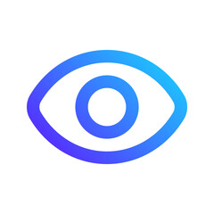 eye gradient icon