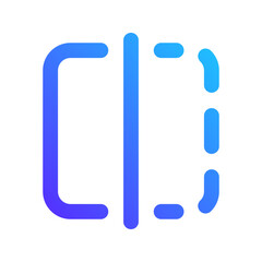 flip gradient icon