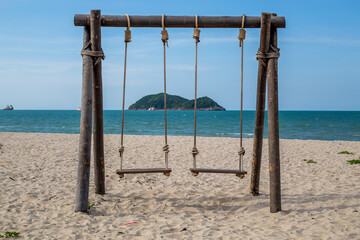 swing on the beach