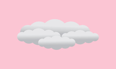 illustration of clouds in the sky