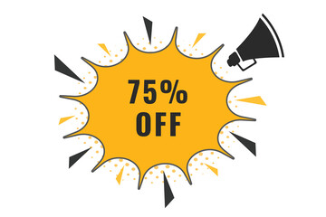 70% off discount Speech Bubble, Banner Label 70% discount 