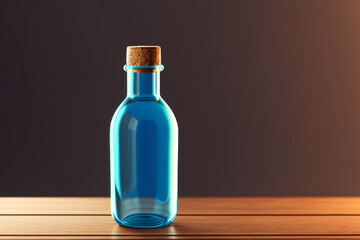 bottle of sacred water