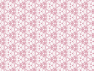 Pink Abstract Mandala or Ikat Wallpaper Pattern Background