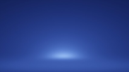 Obraz premium Empty blue background use for business report,digital,website template,backdrop. 3d rendering.