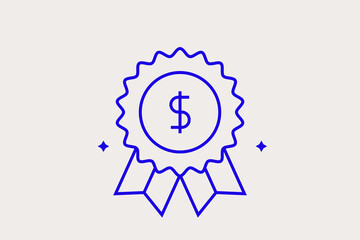 Geometric concept of finance success  vector illustration in a flat style for website, mobile app, banner, ui ux, web design, business, marketing, landing, infographics, mockup,development