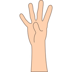 Hand Sign Illustration-04