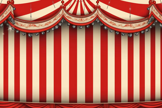 Zirkus Hintergrund KI