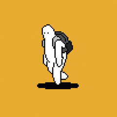 design pixel art mr do nothing