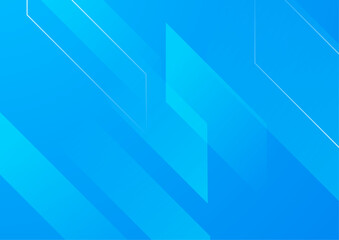 Minimalist style cover template with vibrant geometric shapes. Ideal design for social media, poster, cover, banner, flyer. Modern gradient blue background vector set.