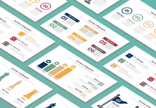 Number Theory and Mathematical Infographic