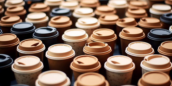 Kaffee To Go Becher KI