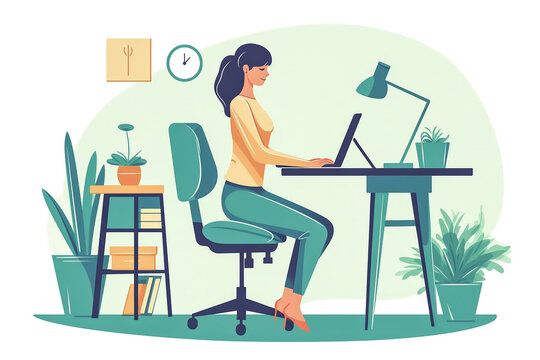 Homeoffice Ergonomie KI