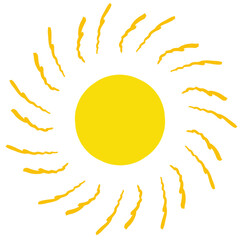 Sun Illustration Logo