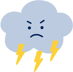 cloud with lightning