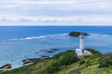 沖縄県石垣島　御神崎の風景
