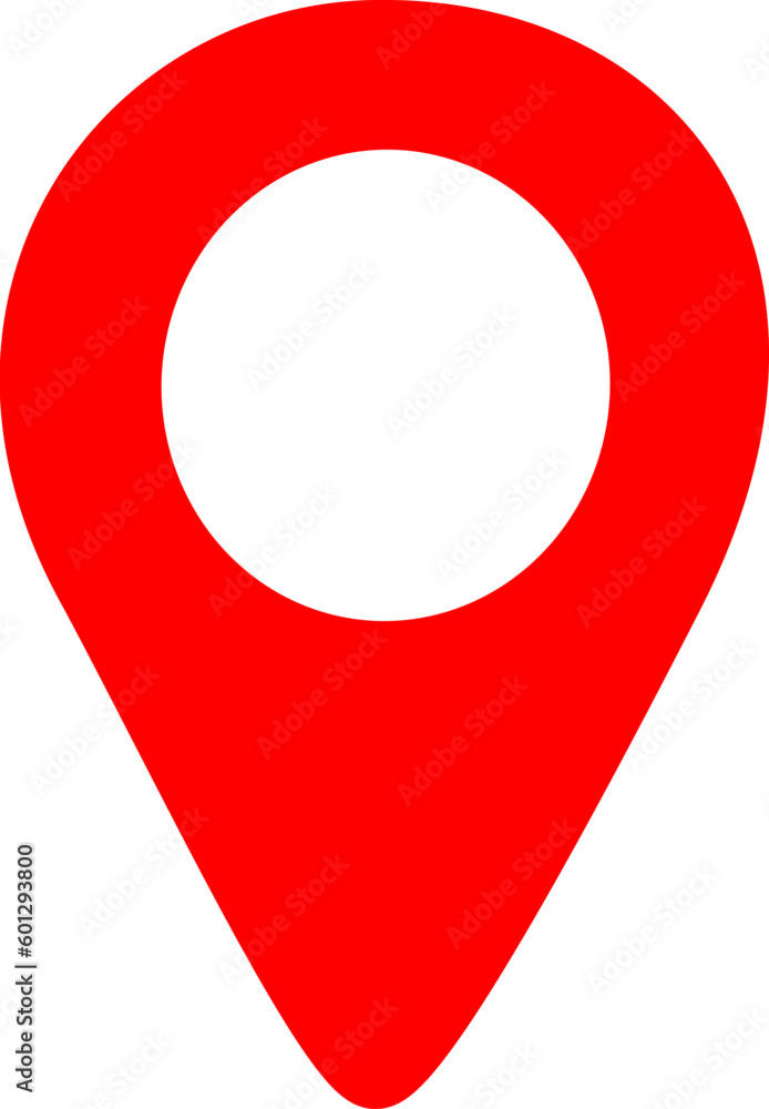 Poster red map pin. location map icon. pins location. vector icon pin. replaceable vector design.
