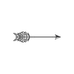 ethnic indian arrow graphic design