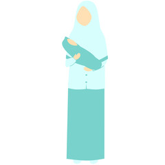 Faceless Muslim Midwife
