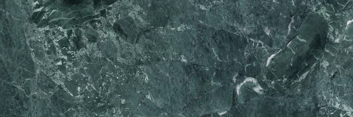 Dark green marble stone texture background © Vidal