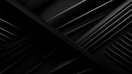 black professional background with geometric patterns. High quality  Generative AI