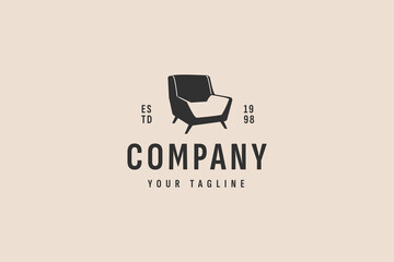 furniture logo vector icon illustration