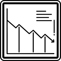 Decrease Chart