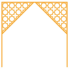 Islamic Ornament Border