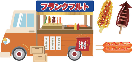 フードトラック　フランクフルト