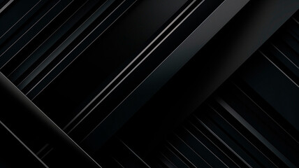 black professional background with geometric patterns. High quality  Generative AI